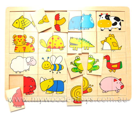 Animal Match Simple Puzzle
