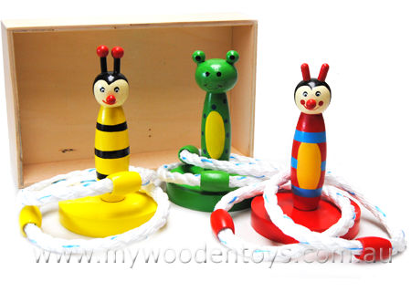 Ring Toss Animal Quoits Game