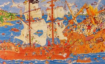 Djeco Pirates Discovery Puzzle