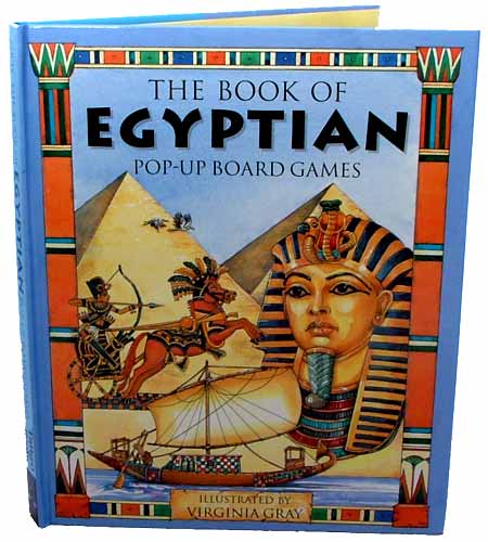 Egyptian Pop Up Board Games Book