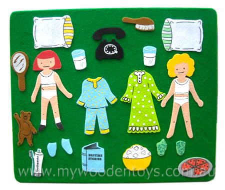 Fuzzy Felt Create a Picture