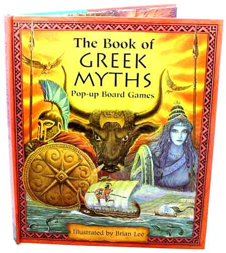Greek Myths Pop Up Board Games Book