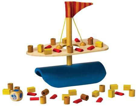 Hape Bamboo Balancing Boat Cagola