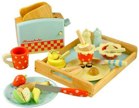 Breakfast Set Le Toy Van Honeybake Play Food Set