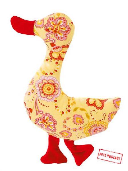 Kathe Kruse Soft Duck Grabbing Toy