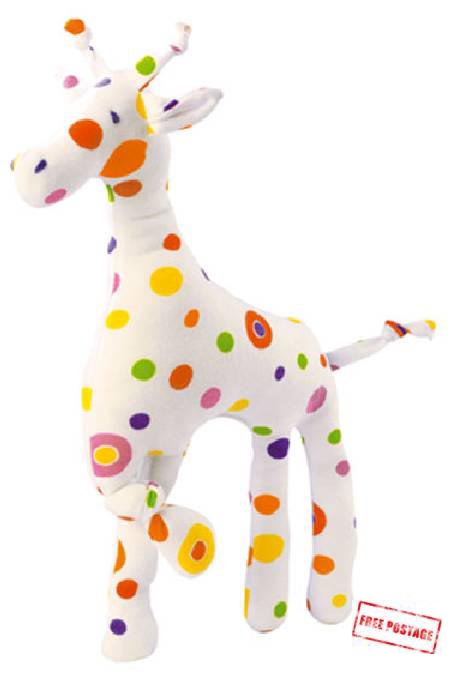 Kathe Kruse Soft Giraffe Grabbing Toy