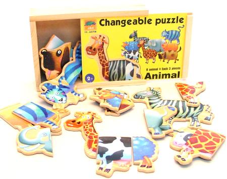 Magnetic Mixed Up Animals