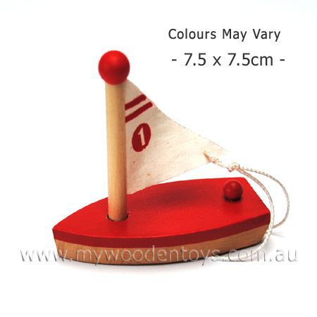 Wooden Boat Toys