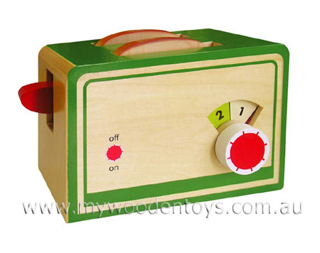 Wooden Toys Pop Up Toaster - Product image.