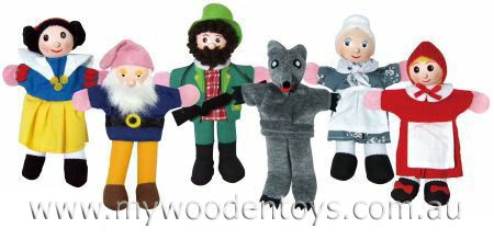 Red Riding Hood Finger Puppets
