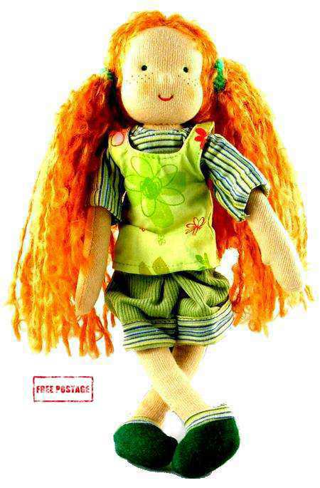 Waldorf  Mini It's Me Red Girl Doll