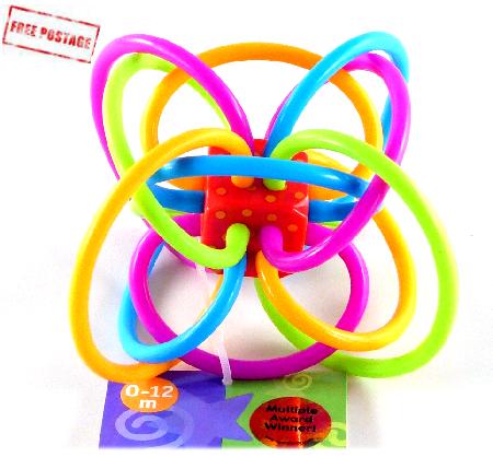 Manhatten Teether Winkel Rattle