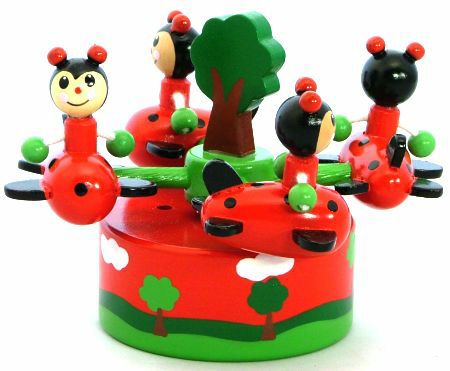 Music Box Flying Ladybird Carousel