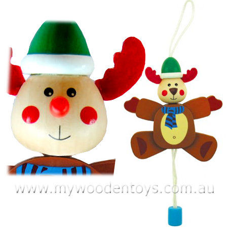 Christmas Jumping Jack Reindeer