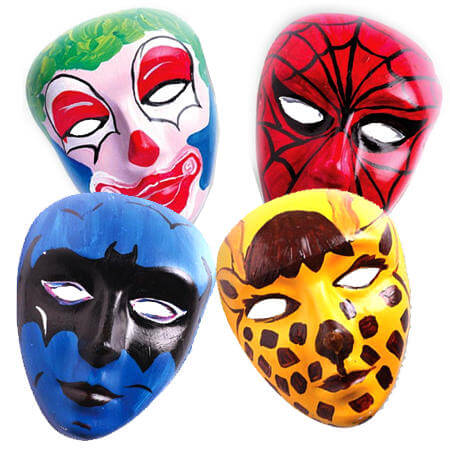 Craft Mask Painting Design Kit - My Wooden Toys