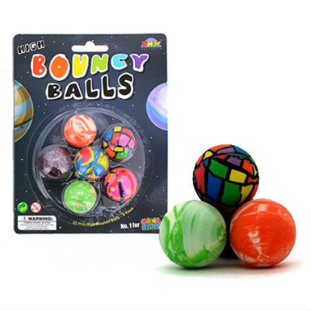 High Bounce Balls 6 Pack