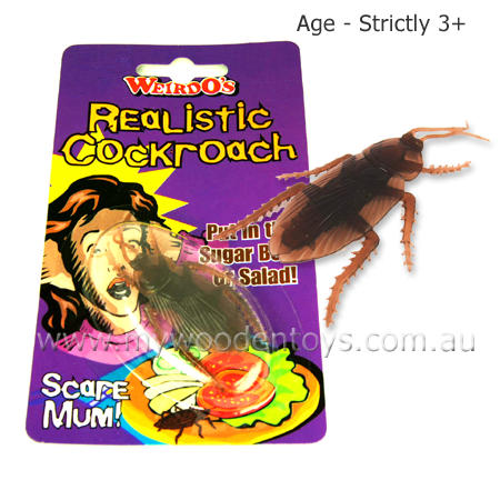 Joke Plastic Cockroach Trick