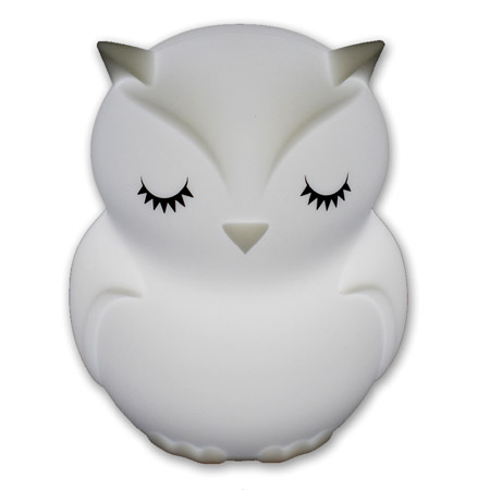 Soft Silicone Night Light Owl