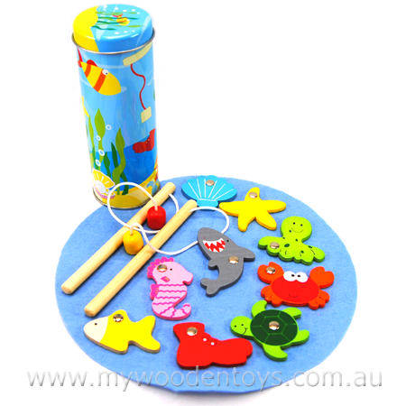 magnetic fishing game toy