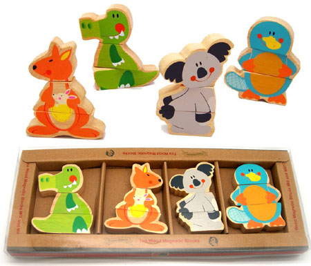 Magnetic Mixup Aussie Animal Set