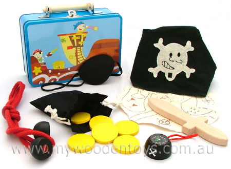 Pirate Tin Suitcase Adventure Set