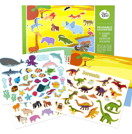 Reusable Stickers Animals