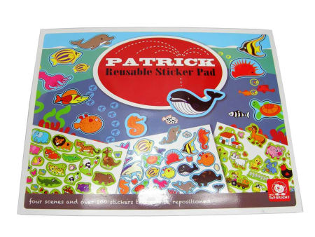 Reusable Sticker Pad 100 Stickers