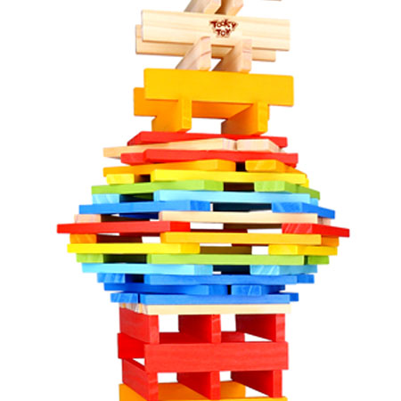 Wooden Building Planks 150 Pieces - STEM - My Wooden Toys