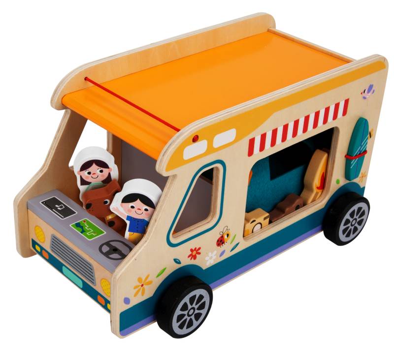 Wooden Camper Van RV Playset My Wooden Toys