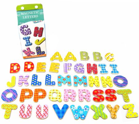 Magnetic Wooden Letters Uppercase