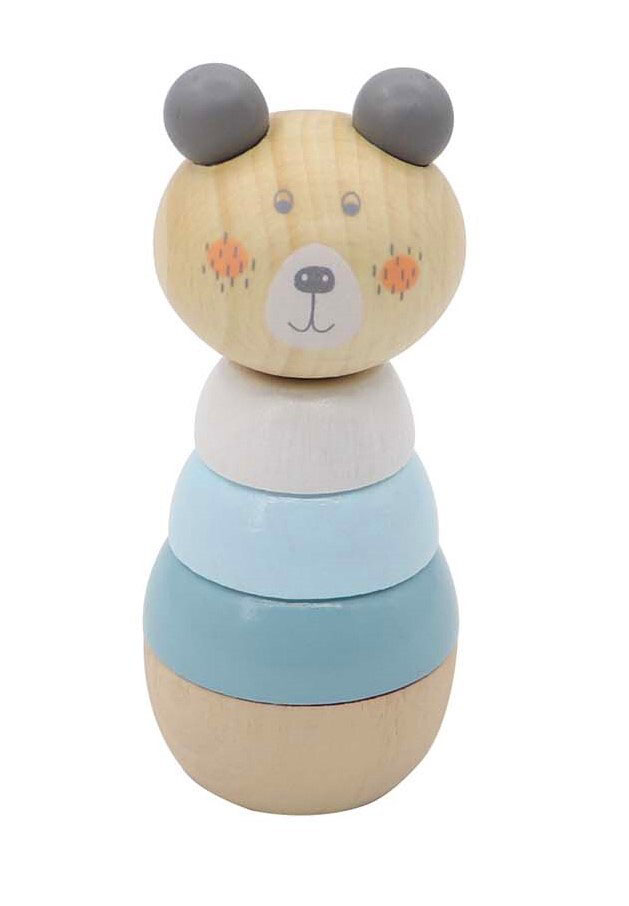 Wooden Bear Stacking Toy