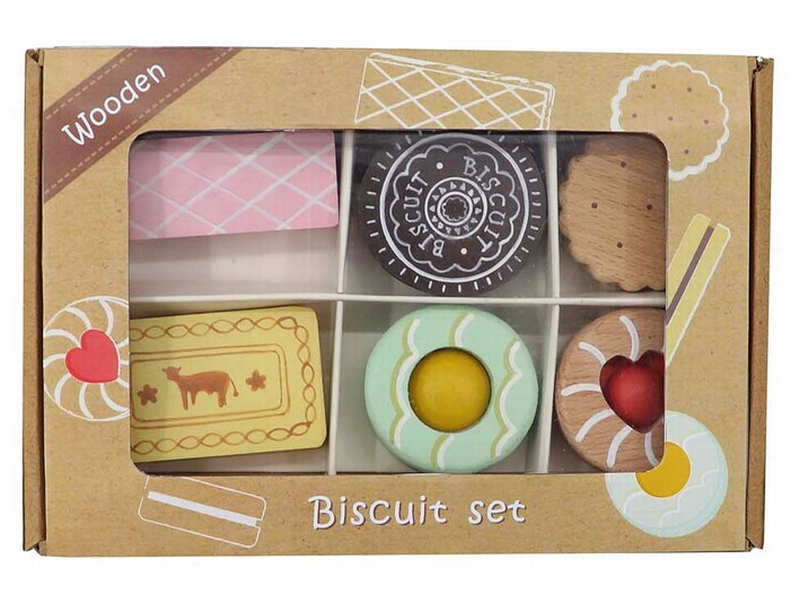 Wooden Toy Biscuit Set My Wooden Toys