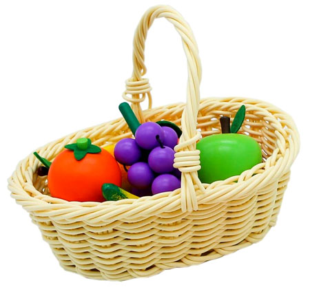 toy fruit basket