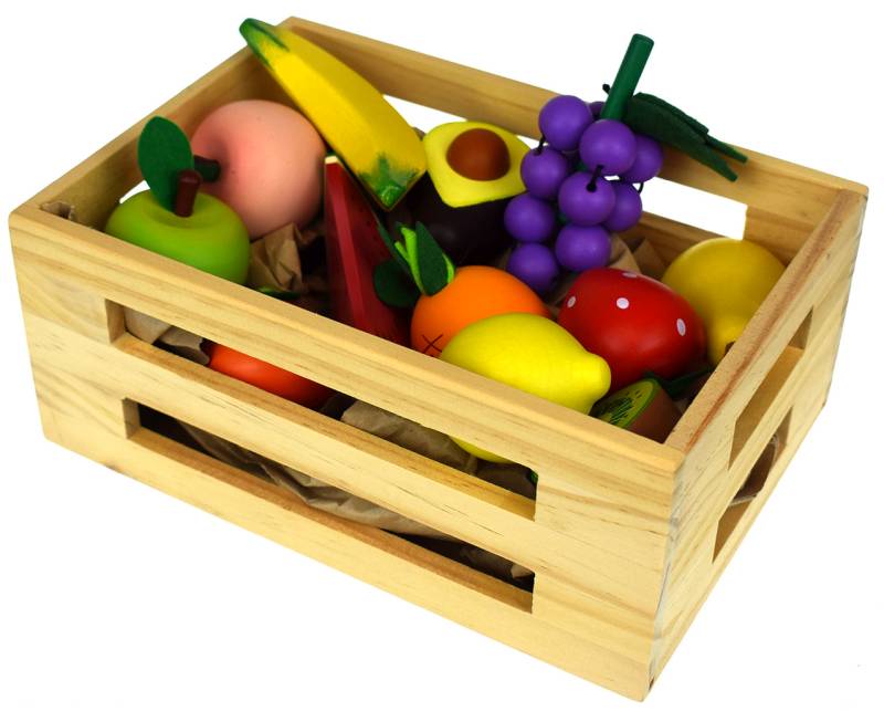 Toy Fruit Crate My Wooden Toys