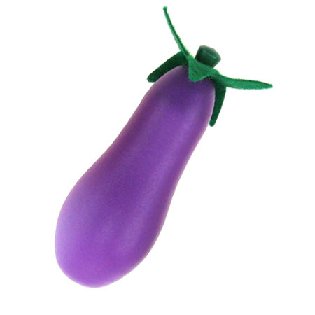 Wooden Toy Eggplant