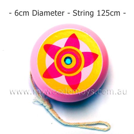 Yo-yo Flower Light Pink