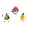 3 Piece Music Set Fruit Theme Detail