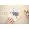 9 Piece Emu Wooden Jigsaw Puzzle Detail