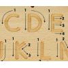 Alphabet Tracing Board Detail-Four