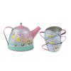 Tin Tea Set Animal Tourists 15 Piece Detail-4