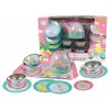 Tin Tea Set Animal Tourists 15 Piece