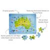 Australian Map 24 Piece Jigsaw Puzzle Detail-3