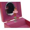 Ballerina Musical Jewellery Box Misty Square Detail-2