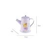 Tin Tea Mug Set Ballerina 13 Piece Detail-3