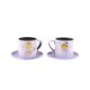 Tin Tea Mug Set Ballerina 13 Piece Detail-2