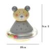 Bear Roly Poly Rattle Toy Detail-3