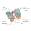 Bella Butterfly Snuggle Pal Detail