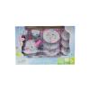 Tin Tea Set Butterfly Blossom 15 Piece Detail