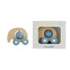 Blue Elephant Silicone Push Toy Detail