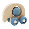 Blue Elephant Silicone Push Toy